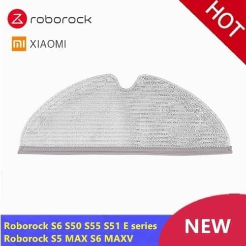 5PCS Roborock Mops Accessories Full Coverage For Xiaomi Roborock S5 MAX S6 S50 S55 Roborock S6 MAXV Vacuum Cleaner Mops