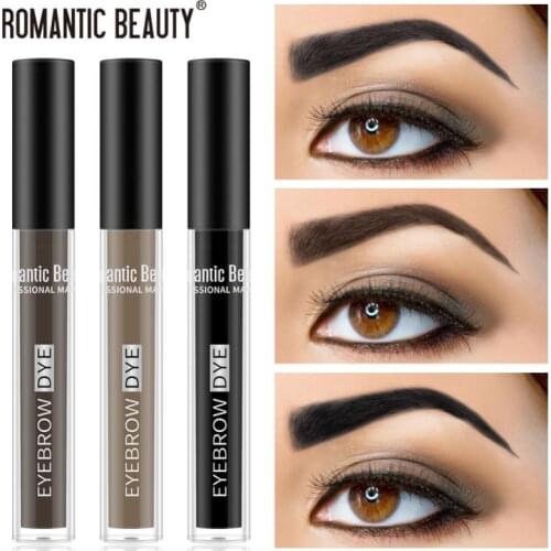 TEAYASON 3 Color Long Lasting Peel Off Eyebrow Tint Gel Enhancer Waterproof Professional Makeup Eyebrow Dye Cosmetic TSLM1