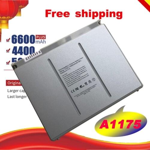 Laptop battery A1175 For Apple MacBook Pro 15" A1150 A1260 MA463 A1226 A1211 MA601 MA600 MA609 MA610 MA348G/A MA348J/A MA348