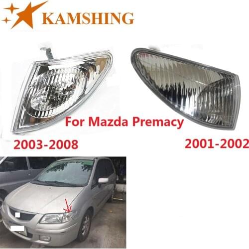 CAPQX Front Side Fender Light For Mazda Premacy 2001 2002 2003-2008 Corner turn light headlight Marker Turn light Signal lamp
