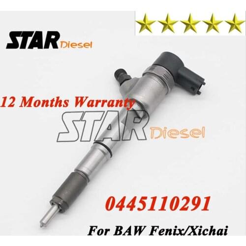 0 445 110 291 Common Rail Injector 0445110291 Injector Replacement 0445 110 291 For 1112010-55D