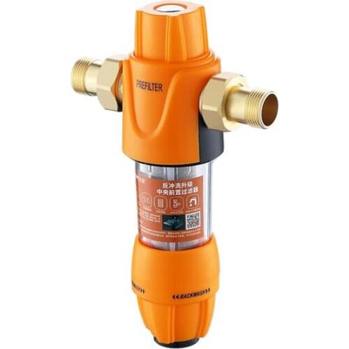 Brass Material Tap Water Pipe Prefilter Water Purifier