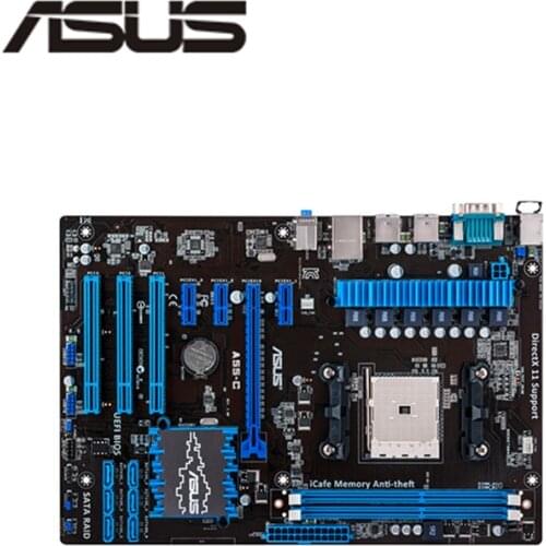 For ASUS A55-C Motherboard Socket FM2 DDR3 For AMD A55M A55 Original Desktop Mainboard SATA II Used Mainboard
