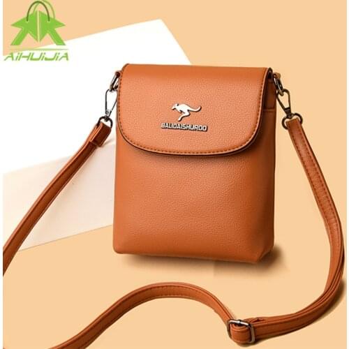 Fashion Small Handbag High Quality Shoulder Bags for Women Simplicity Mobile Phone Bag 2021 New Pu Leather Female Messenger Bag