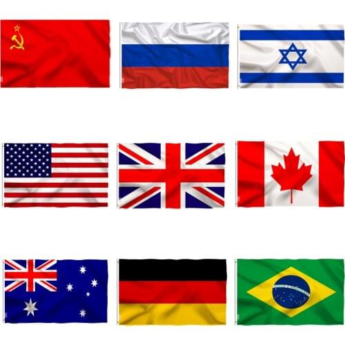 National flag 90*150CM Flag Polyester Banner Indoor Outdoor Banner Decorative flag Garden party flag
