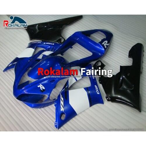 ABS Fairings For Yamaha YZF1000 R1 2000 2001 White Blue Black Motorbike Body Kit (Injection Molding)