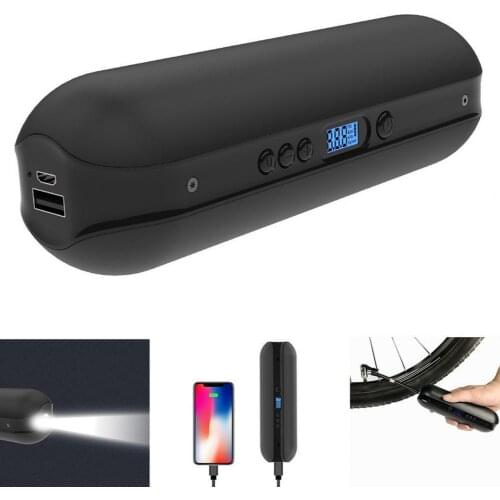 Portable Bike Intelligent Multifunctional High Pressure Electric Pump Inflator Intelligent Multifunctional Electric Pump Inflato