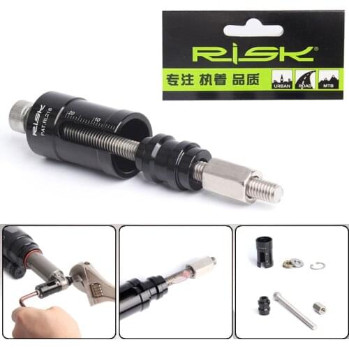 RISK Bike Bicycle Rear Shock Bushing Tool Press-in Removal Installation Air Shock Absorb Repair Tool For FOX Rockshox CCDB DU