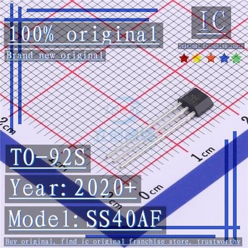 2020+100% Brand new original 10PCS-50PCS SS40AF 40AF TO-92S Hall sensor Motor Hall