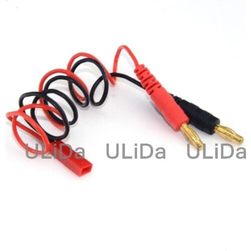4mm Male Banana Plug Charge Lead to JST Charging Cable Charger Connector Adapter