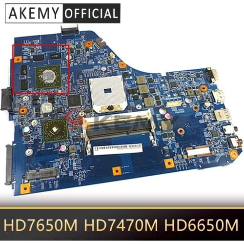 Akemy 10338-1 48.4M702.011 MBRNZ01001 for ACER 5560 5560G Laptop motherboard GPU HD7650M HD7470M HD6650M DDR3 Test OK Mainboard