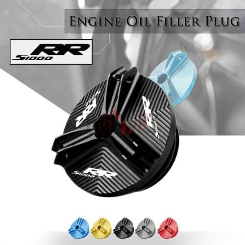 Motorcycle Accessories Engine Oil Drain Plug Sump Nut Cup Cover Oil Filler Cap for BMW S1000RR 2009 -2019 S1000R S1000XR