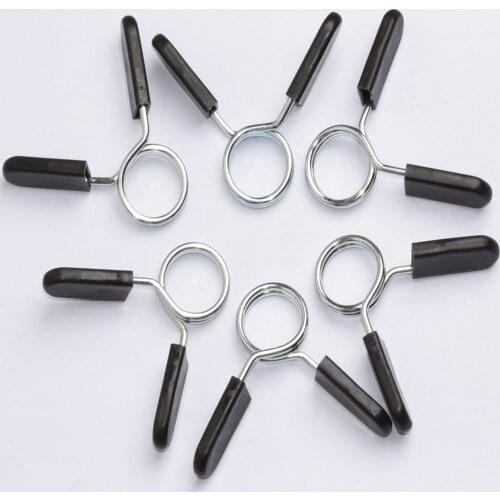Aperture 2.5cm Barbell Bar Spring Clip Dumbbell Anti Loose Clip Accessories Clip Spring Fitness Equipment Accessories