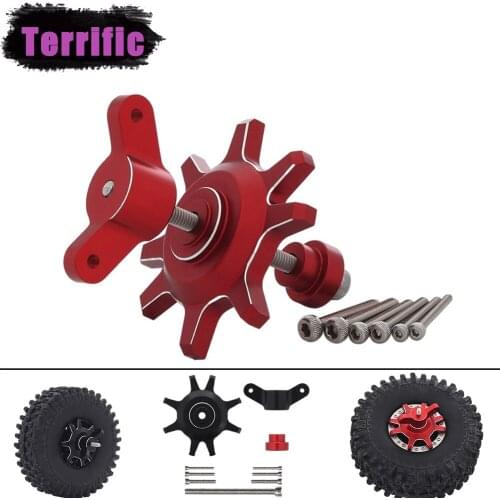 RC Car Tires Assemble Remove Tool Black/Red for 1/10 Crawler Traxxas TRX4 TRX6 Axial SCX10 Capra Tamiya