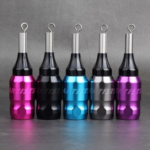 25mm Aluminum Alloy Grip Tube Hawk Needle Cartridge Tattoo Grip Tattoo Tube For Cartridges Needles