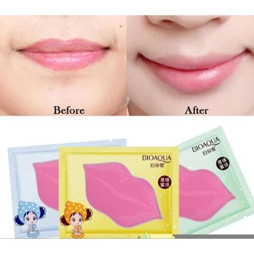 Collagen Crystal lip mask lips plump gel personal care hydrating lip whitening a smacker wrinkle gel patch