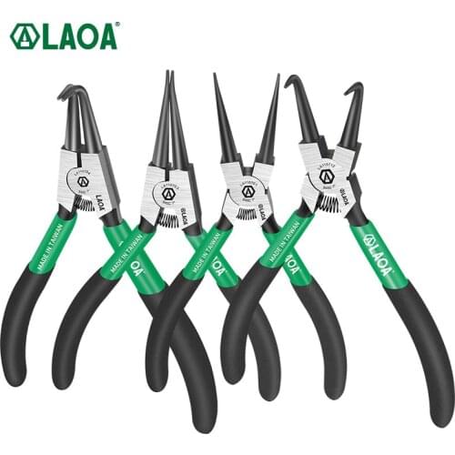LAOA Internal And External Circlip Pliers Spring Pliers Large Retaining Ring Pliers 7/9/12 inch Made In Taiwan