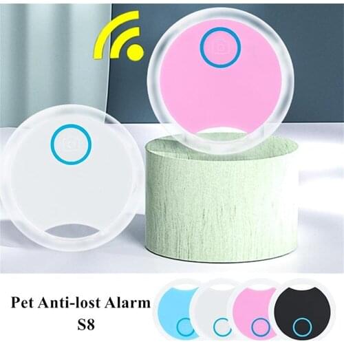 S8 Mini Tracking Device Tag Car Key Child Finder Pet Tracker Location Tracker Smart Tracker Vehicle Anti-Lost Two-Way Alarm