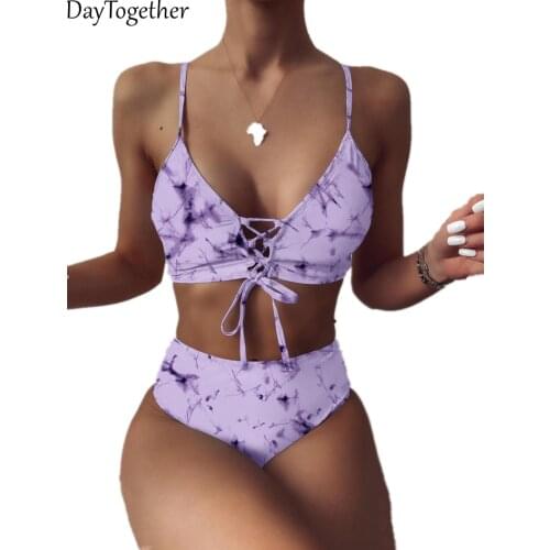 New Sexy Theres Bra Bikini Women Swimwear Female Swimsuit Two-pieces Bikini Set High Cut Bather Bathing Swimsuit