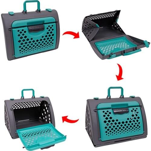 Domestic Delivery Pet Carrier Car Travel Hand Holding Cat bag Dog Foldable and convenient Environment friendly pet Breathable