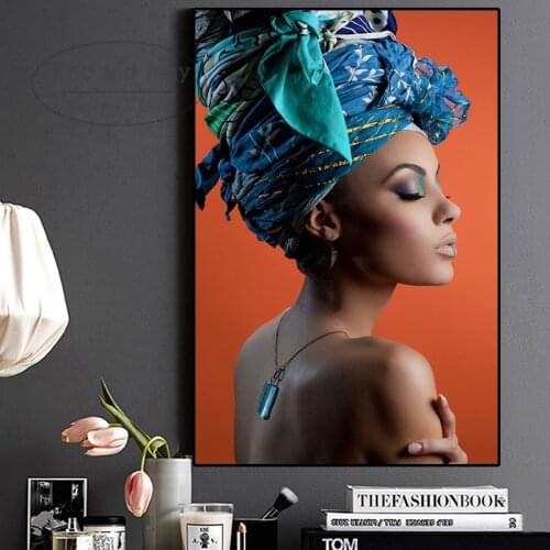 African Nude Woman Posters And Prints Paintings For Living Room Wall Posters Decorative Painting