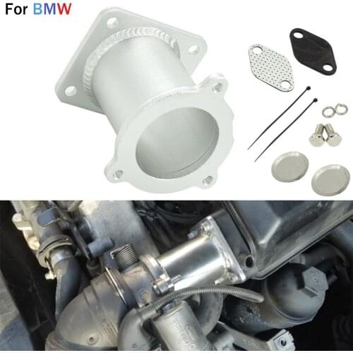 Durable Aluminum EGR Removal Kit Blanking Bypass For BMW 5 Series E60 E61 E61N 520i 525d 530d 535d EGR Delete Kit Accessories