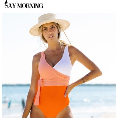 SAY MORNING Fashion One-piece Swimwear