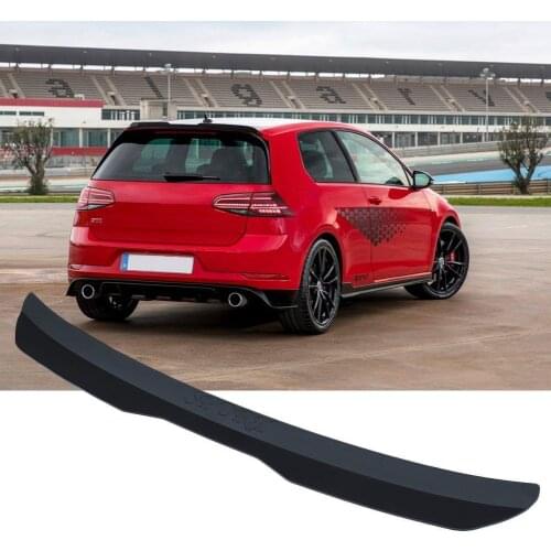 Universal Rear Roof Lip Spoiler Wing ABS Decorate Strips Fit Hatchback Car Gloss & Matte Black