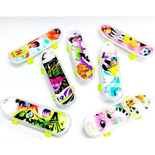 1 PC 9.5cm Graffiti color Finer skateboard Fun Birthday Party Favors School Game Pinata bag Game Cake Prize Gift carnival loot