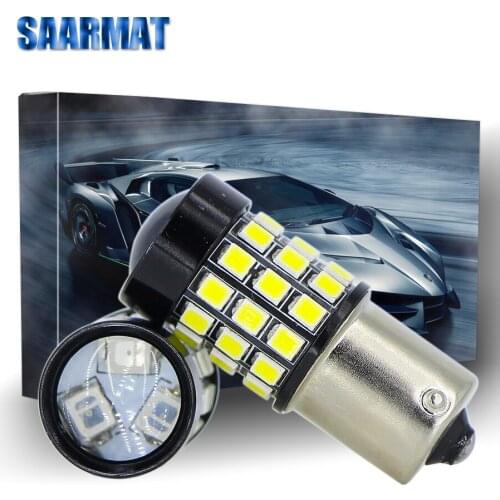 2pcs 1156 7506 Turn Signal bulb BA15S P21W Reverse Lights 5630 5730 LED Car Tail Bulb Brake Lights 12V marker lamp