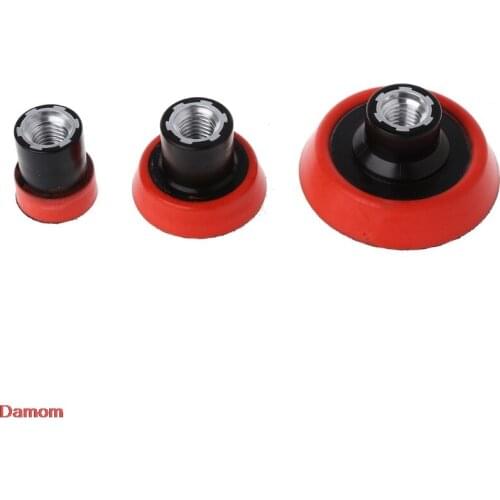 3 Pcs Cleaning Sponge Polishing Pad Buffing Plate Set Car Caring M14 1.2" 2" 3"