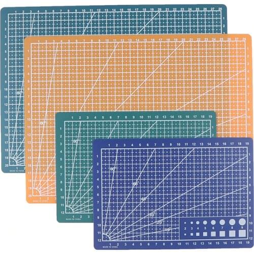 A4 A5 Double Sided Cutting Mat Durable Pad Patchwork Tool Handmade Plate Dark School Supplies Art Engraving Board
