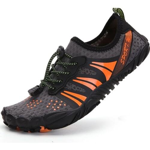 Swimming Shoes Men Beach Barefoot Aqua Shoes Women Quick Dry Upstream Surfing Slippers Hiking Water Shoes Wading Sneakers