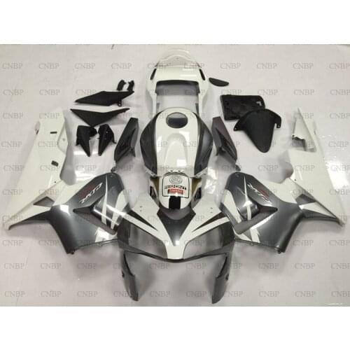 For Honda CBR600RR 2003 - 2004 Plastic Fairings CBR 600 RR 2003 Fairings CBR 600 RR 03 Silver White Plastic Fairings