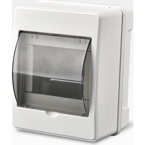 2 - 4 Ways Home Plastic Junction Box Indor Wall Distribution Box for Circuit Breaker