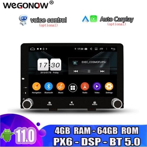 DSP1 din 9" Android10 64GB ROM Car Radio DVD GPS Multimedia Head Unit Bluetooth5.0 WIFI USB Mirror-link for KIA RIO 2017 2018