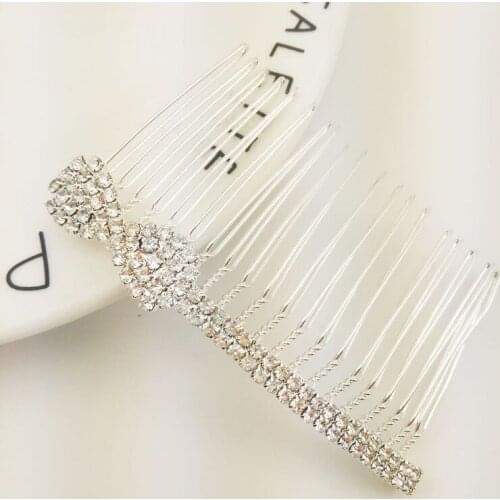 Hot sale high quality DIY Bow tie style of imitation glass drill Hair Jewerly for women or girls-SC0015