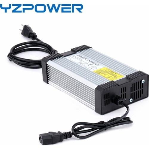 YZPOWER 29V 10.5A 11A 11.5A 12A 13A 14A Intelligent Lead Acid Car Motor Battery Charger Fast Charger for 24V Battery
