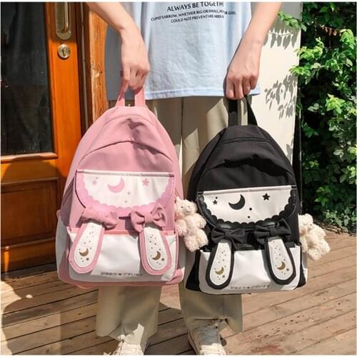 Kaixinuo Women's Black Backpacks