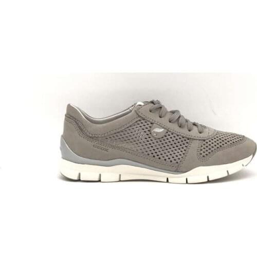 GEOX Sneakers women perforated D SUKIE F lt gray