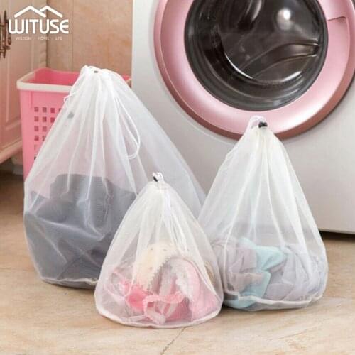 Laundry bag Socks Bra Lingerie Underwear Mesh Laundry Care Washing Bag Travel Organizer Foldable Protection 3 Size Washing Bags