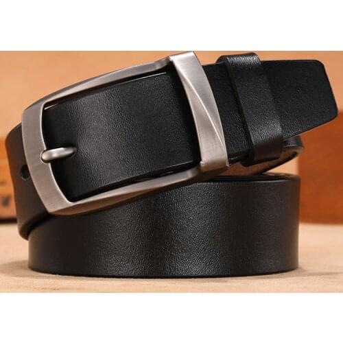 Men 130 140 150 160 170cm Plus Size Real Genuine Leather Belts Waist Strap 2021 Cowskin Belt Jeans Cummerbunds Ceinture Homme
