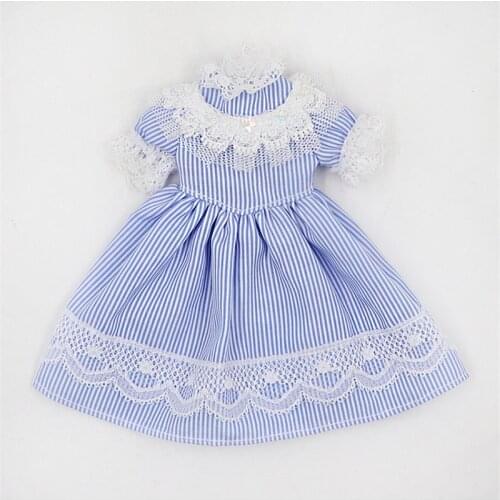 DBS Blyth icy doll clothes Blue skirt lace side Suitable for the 1/6 JOINT body girl gift