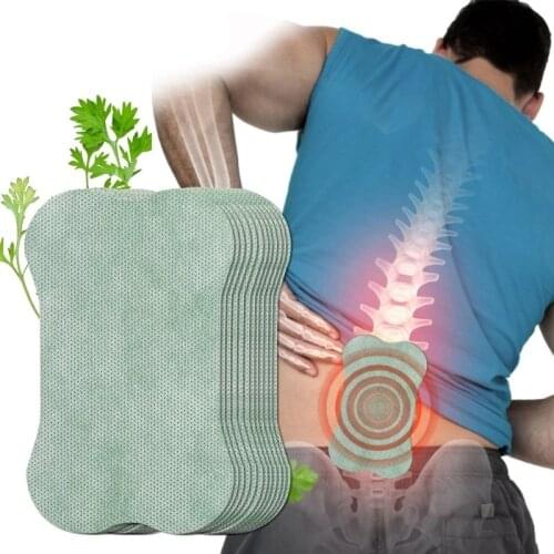 12pc/box Self-heating Wormwood Lumbar Spine Sticker Back Muscle Pain Relief Patches Arthritis Rheumatism Medical Pain Plaster