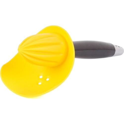 Practical Manual Squeezer for Kitchen Yellow Household Juicer for Orange/ Lemon/ Grapefruit