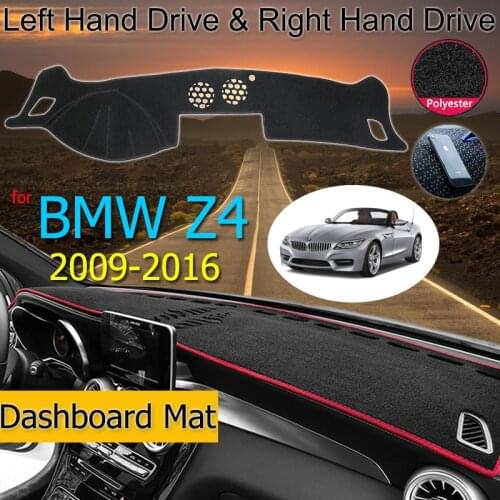 For BMW Z4 E89 2009~2016 Anti-Slip Anti-UV Mat Dashboard Cover Pad Sun Shade Dashmat Protect Carpet Accessories