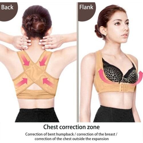 Adjustable Women Elastic Back Belt Support Chest Posture Corrector Brace Support Shoulder Corrector Body Shaper Corset