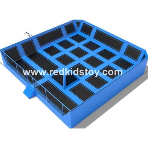 CE Certified Gymnastic Fitness Trampoline for Adults Best China Indoor Large Trampoline HZ-LG006