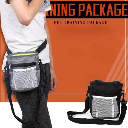 Pet Accessories Dog Agility Training Treat Bags Doggie Pet Feed Pocket Snack Reward Pouches Portable Interactive Waist Bag
