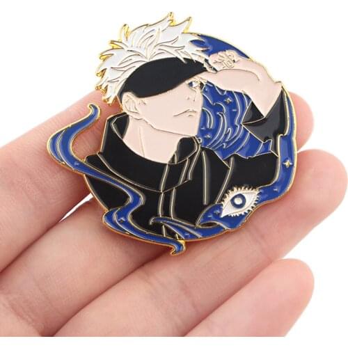 DZ1626 Japanese Anime Icons Manga Enamel Pins Badge Brooch Backpack Bag Collar Lapel Decoration Jewelry Gifts for Friends